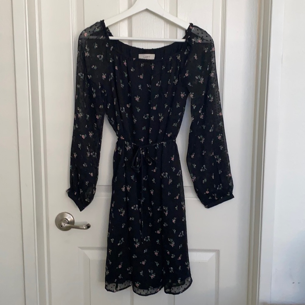 Loft Floral Dress